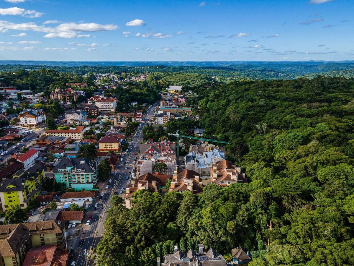 Flores Da Montanha 204C - Apto Borges De Medeiros Gramado 600 Metros Rua Coberta Lägenhet Exteriör bild